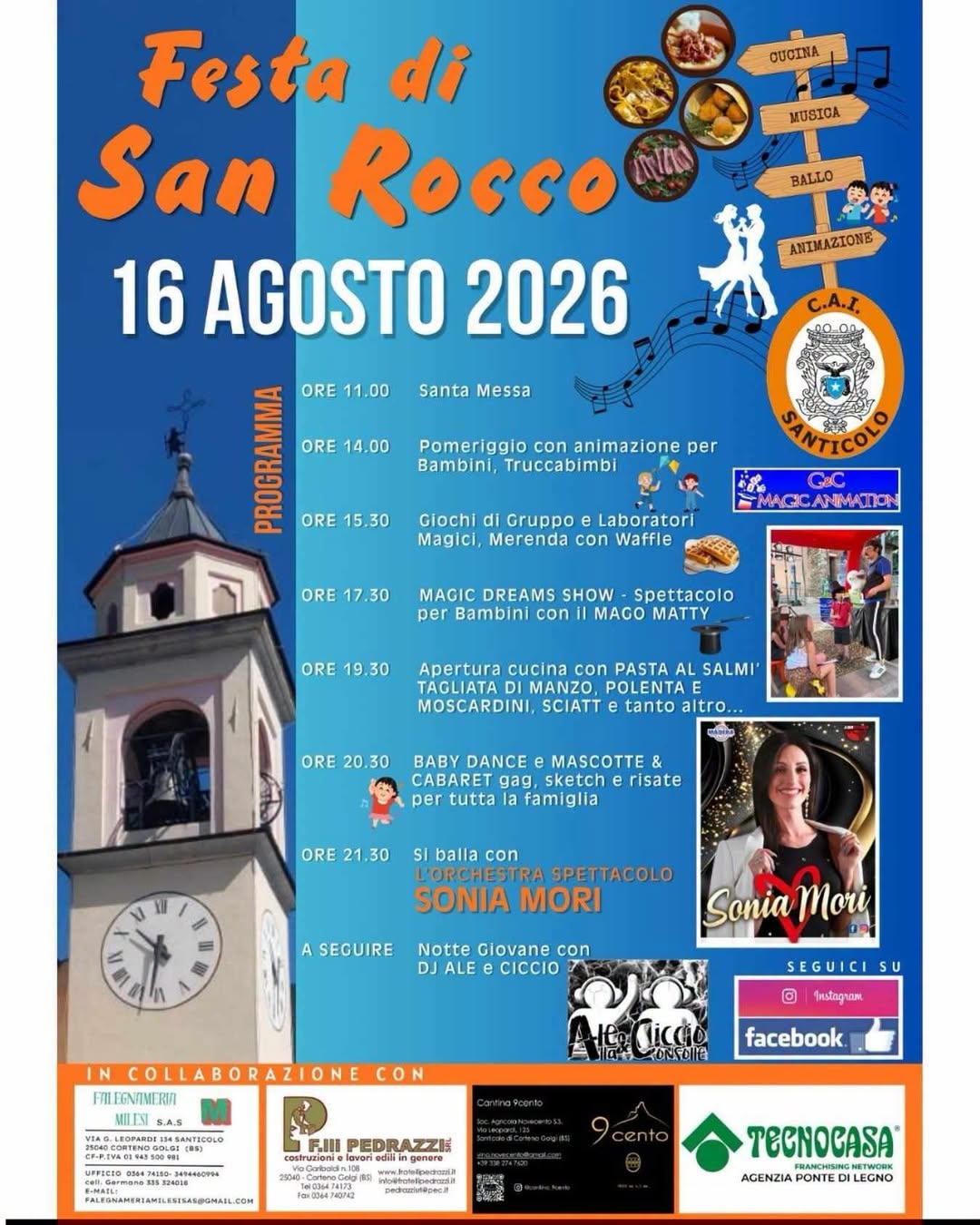 Locandina di Festa di San Rocco