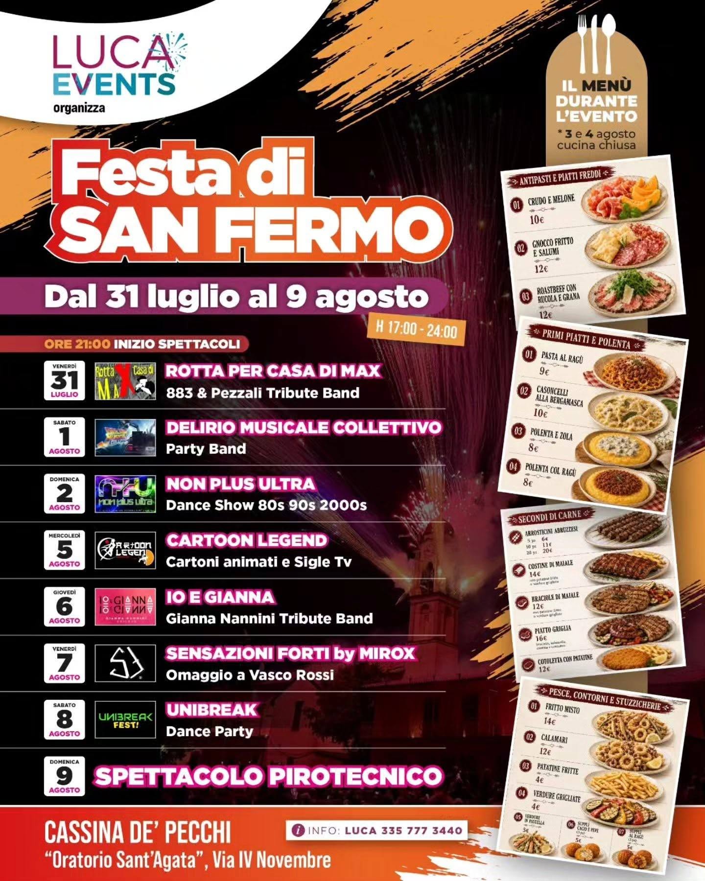 Locandina di Festa di San Fermo