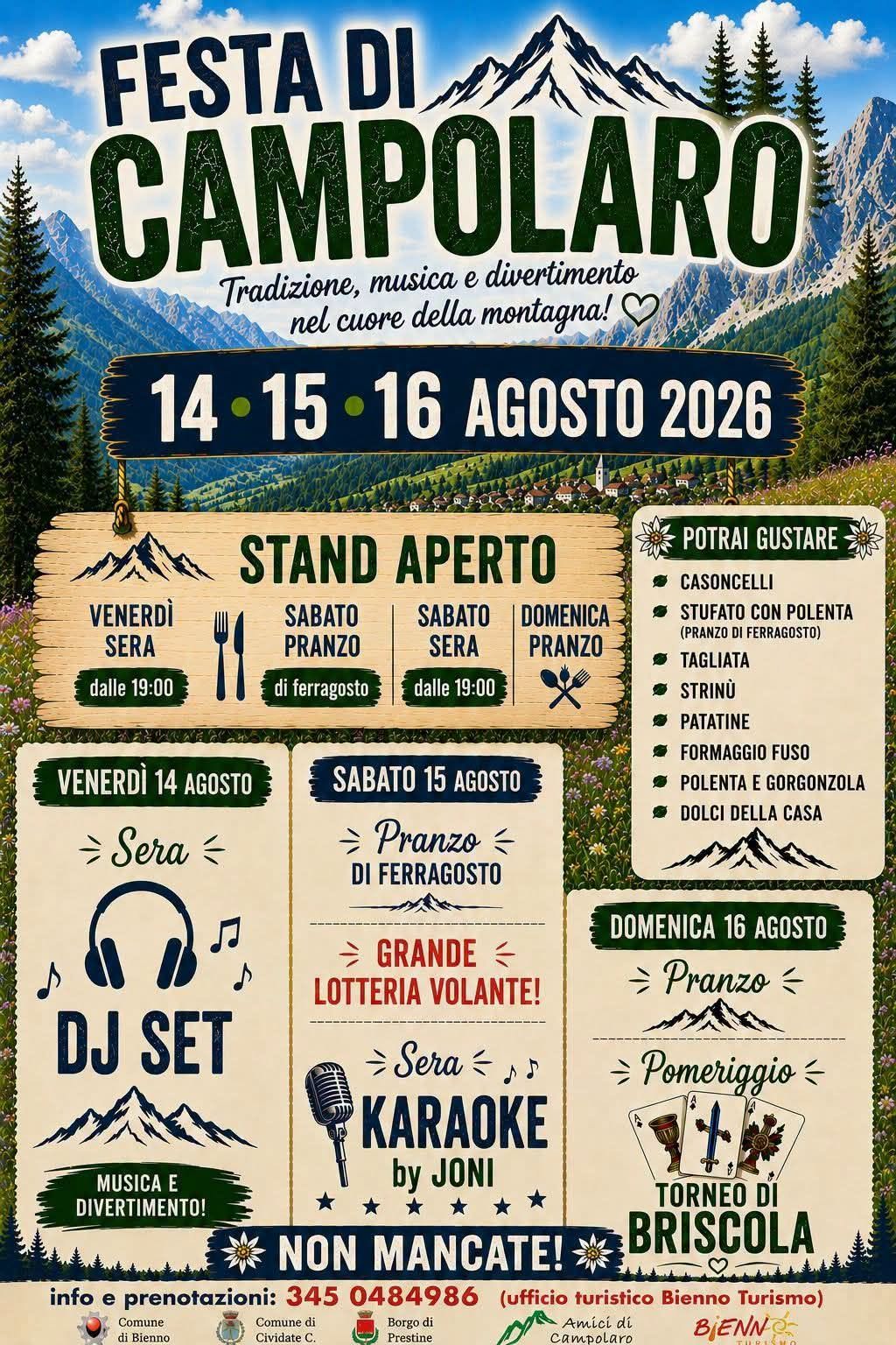 Locandina di Festa di Campolaro