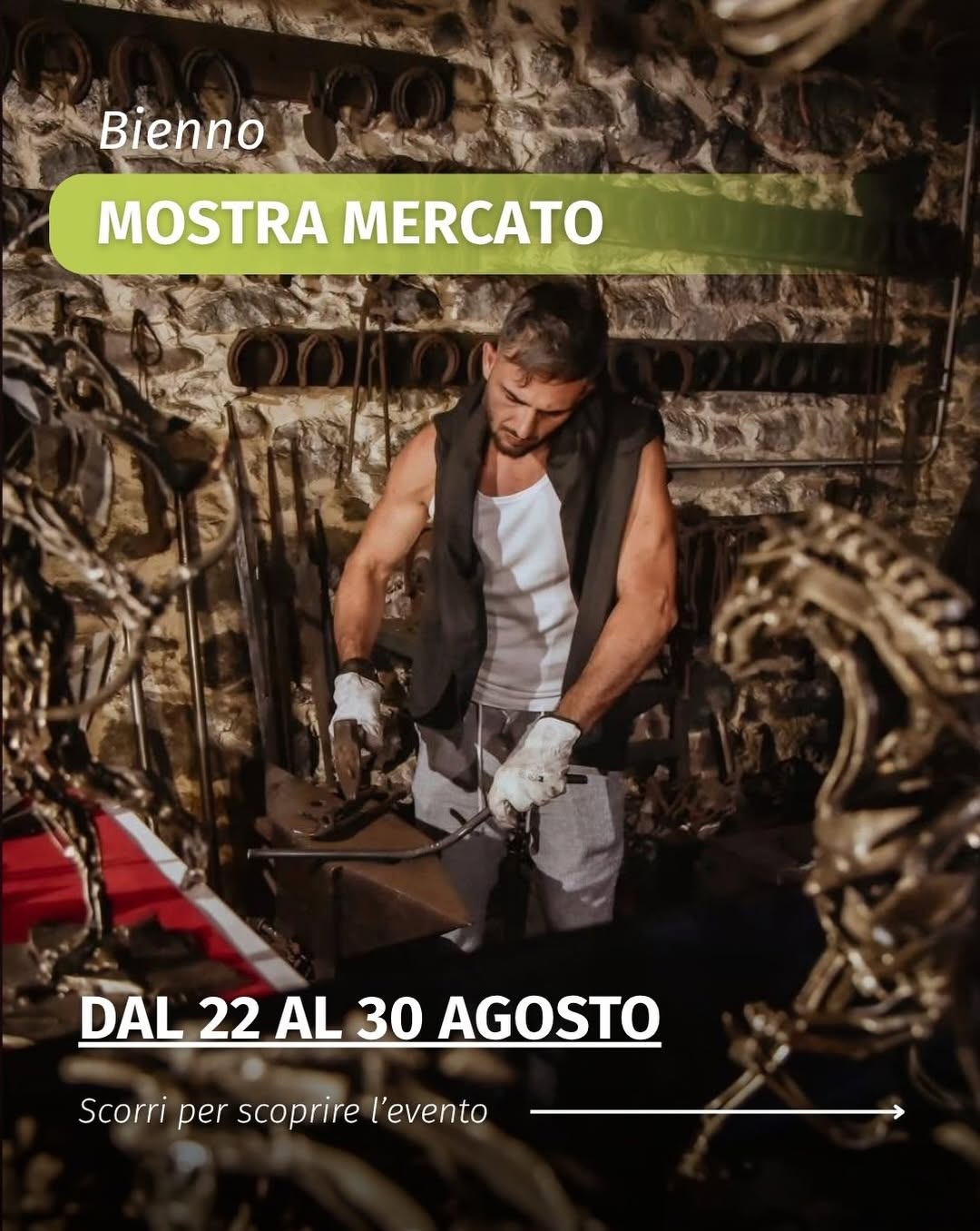 Affiche de Mostra Mercato - Esposizione Visiva di Arti e Mestieri