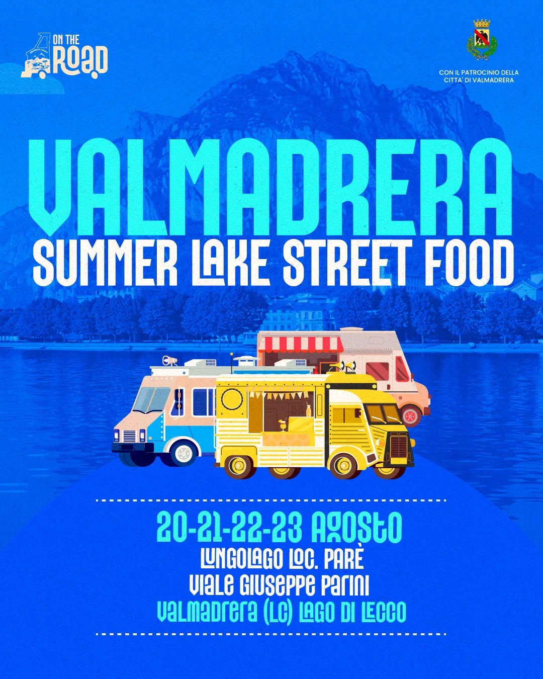 Affiche de On the Road Valmadrera Summer Lake Street Food