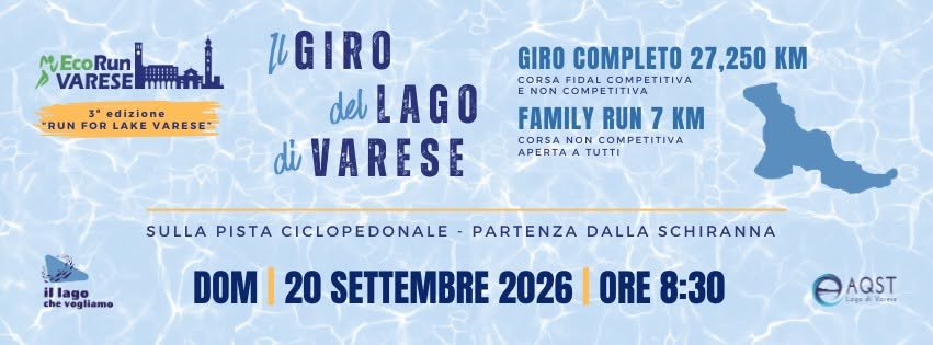 Affiche de Il Lago che vogliamo – Run for Lake Varese