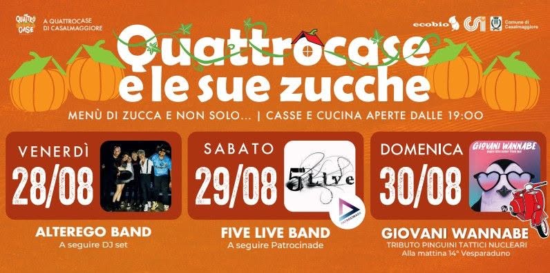Affiche de Quattrocase e le sue zucche 2026