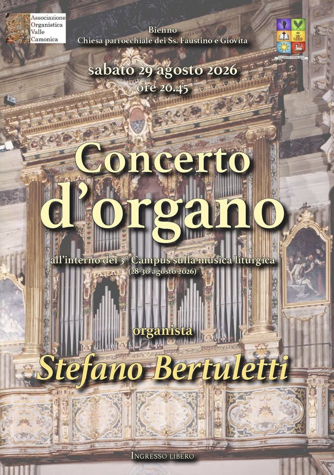 Affiche de Concerto d'organo con Stefano Bertuletti
