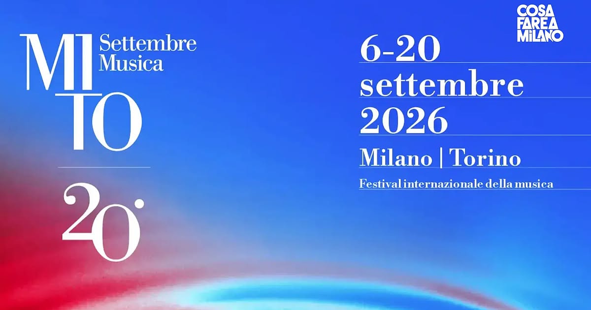 Locandina di MITO SettembreMusica 2026