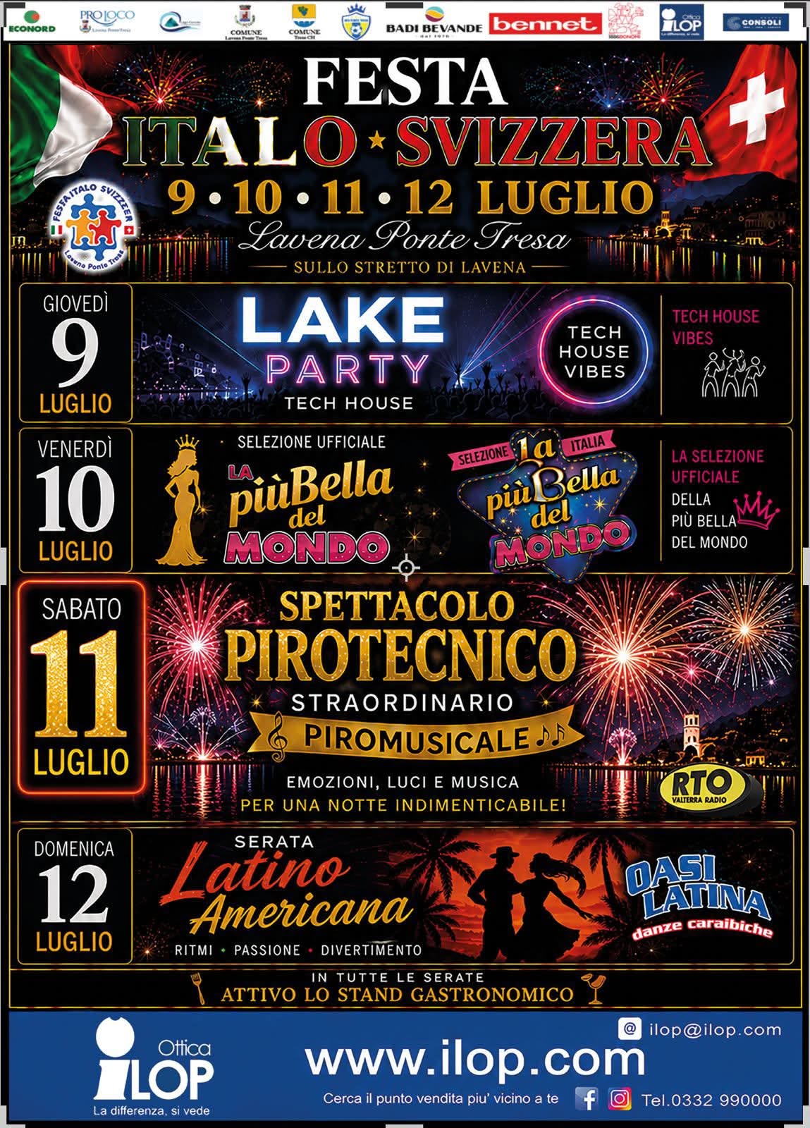 Poster for 33° Festa Italo Svizzera