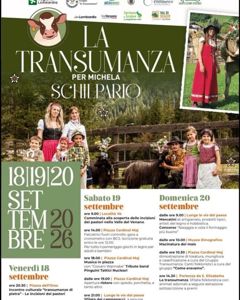 Locandina di La Transumanza per Michela Schilparo
