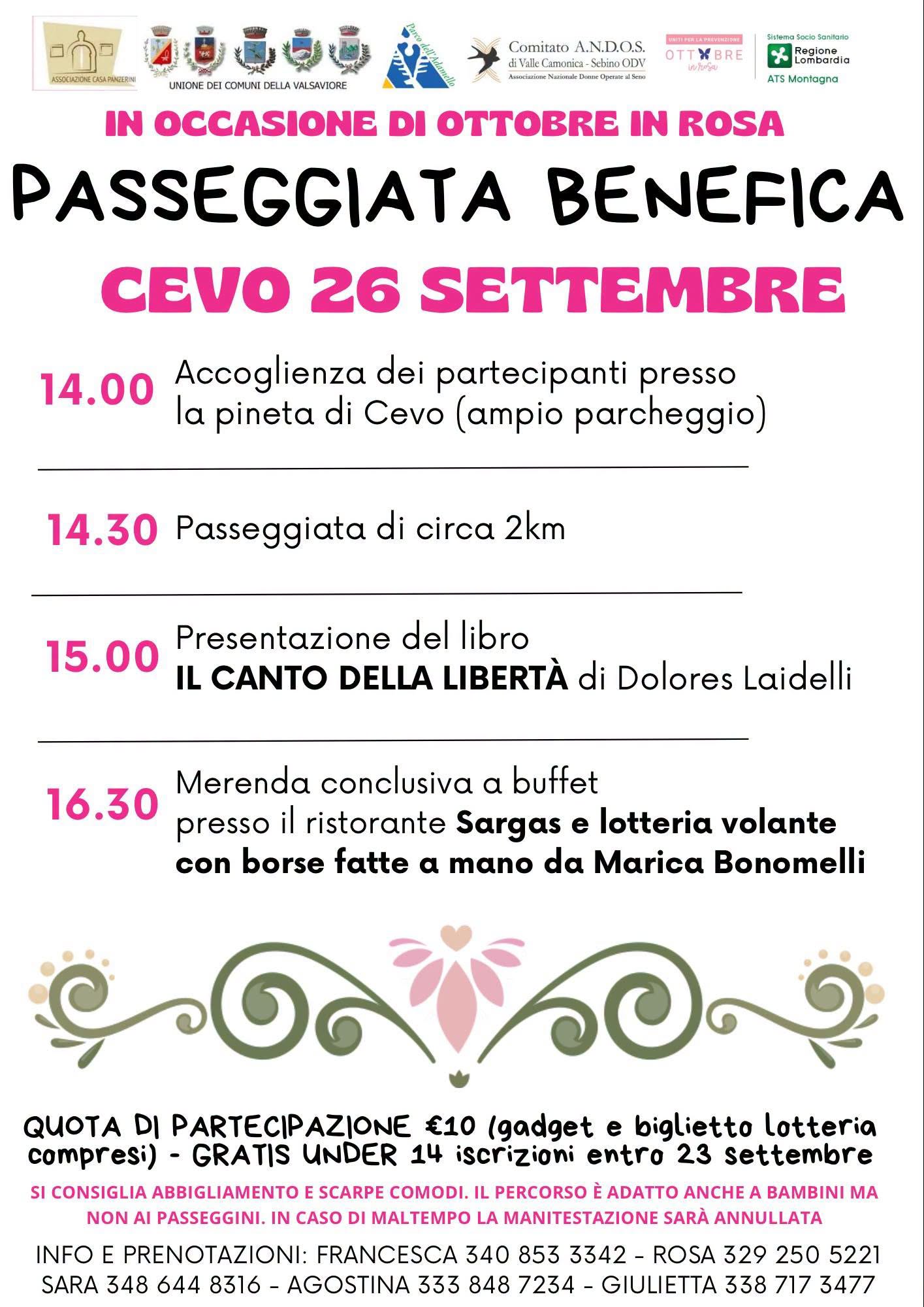 Locandina di Passeggiata benefica