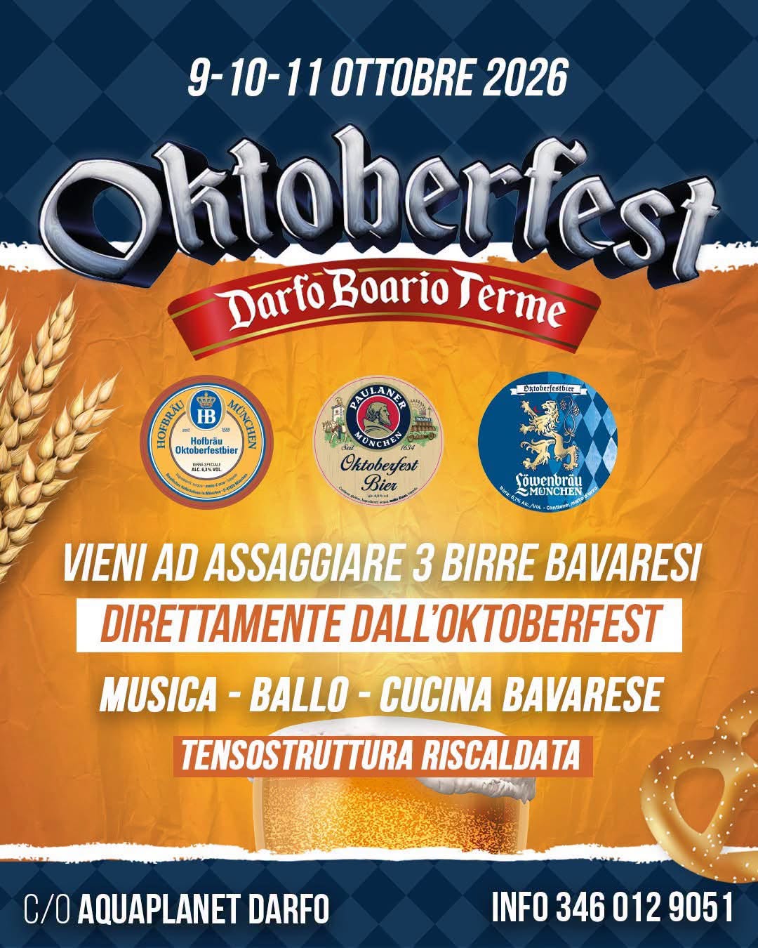 Plakat von Oktoberfest