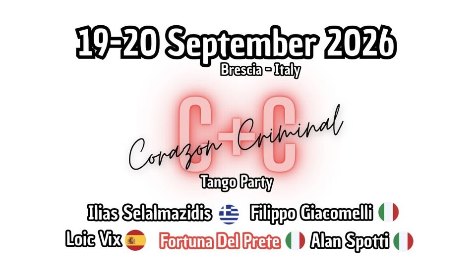 Locandina di C+C Tango Party