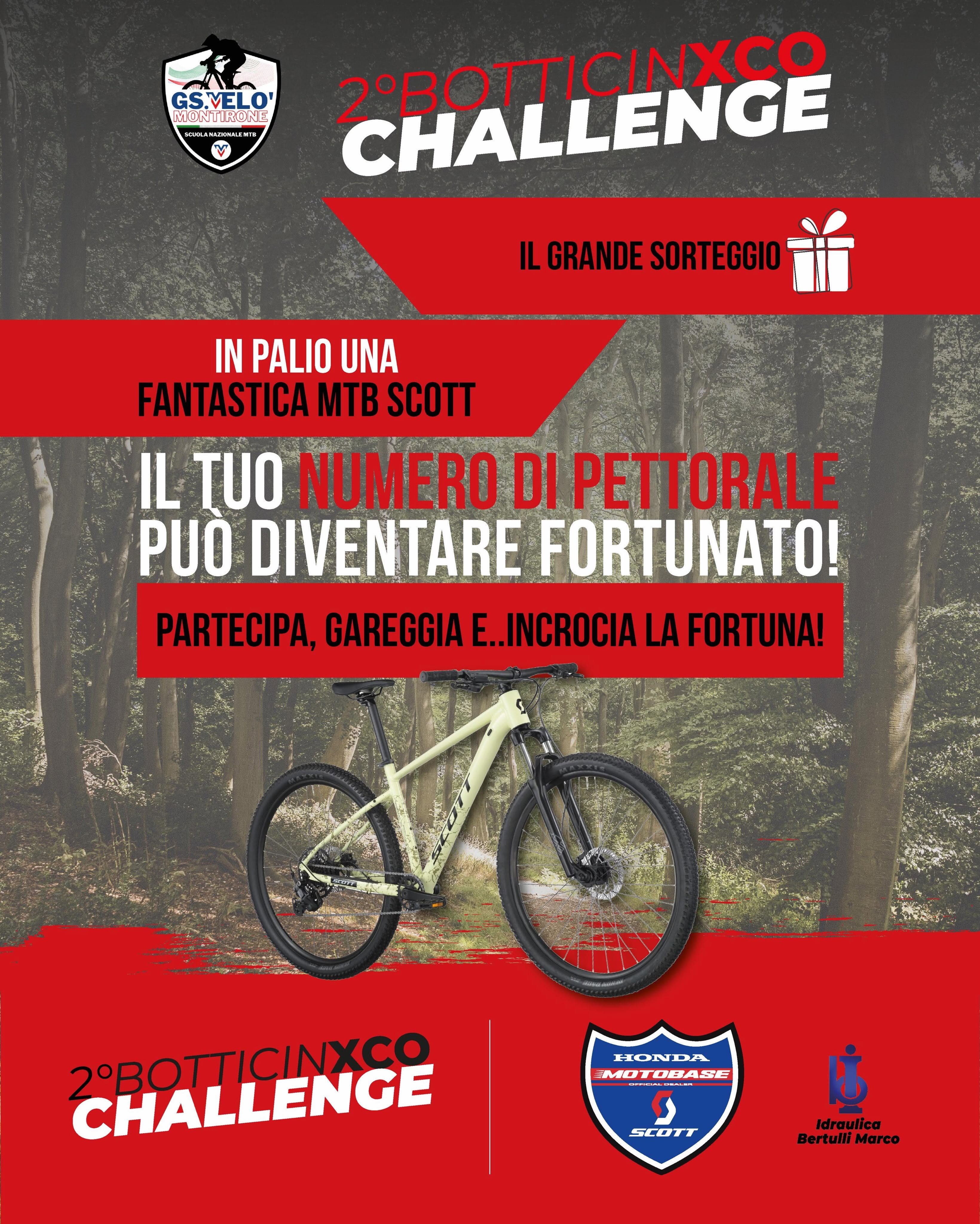 Poster for 2° BotticinXCO CHALLENGE