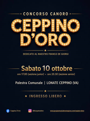 Plakat von Ceppino d'Oro