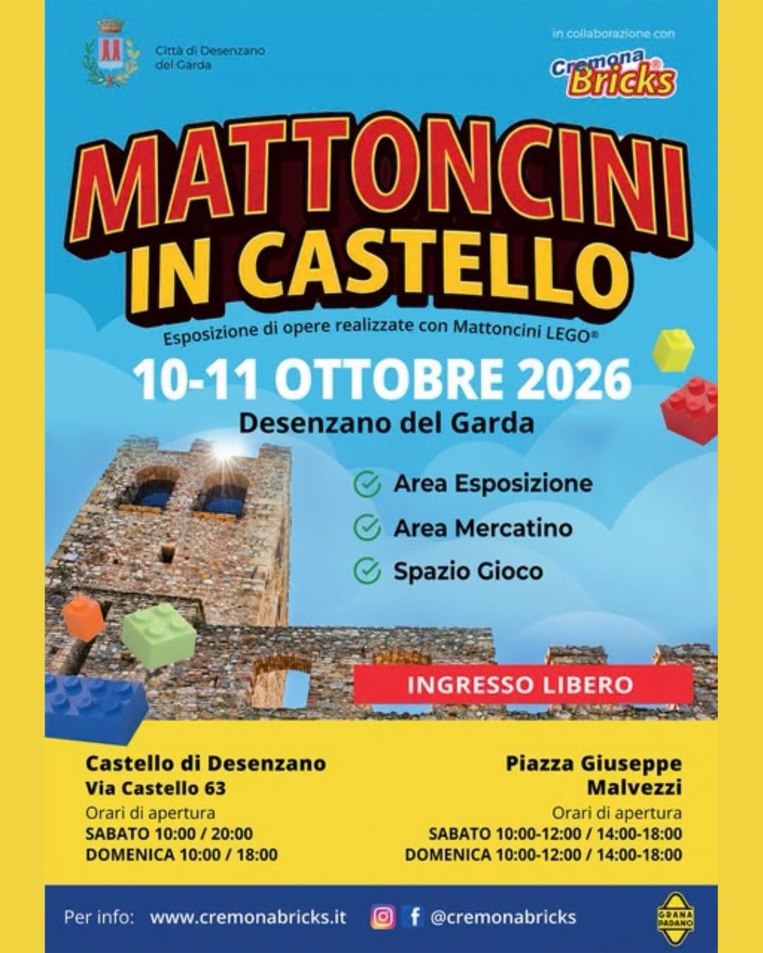 Plakat von Mattoncini in Castello