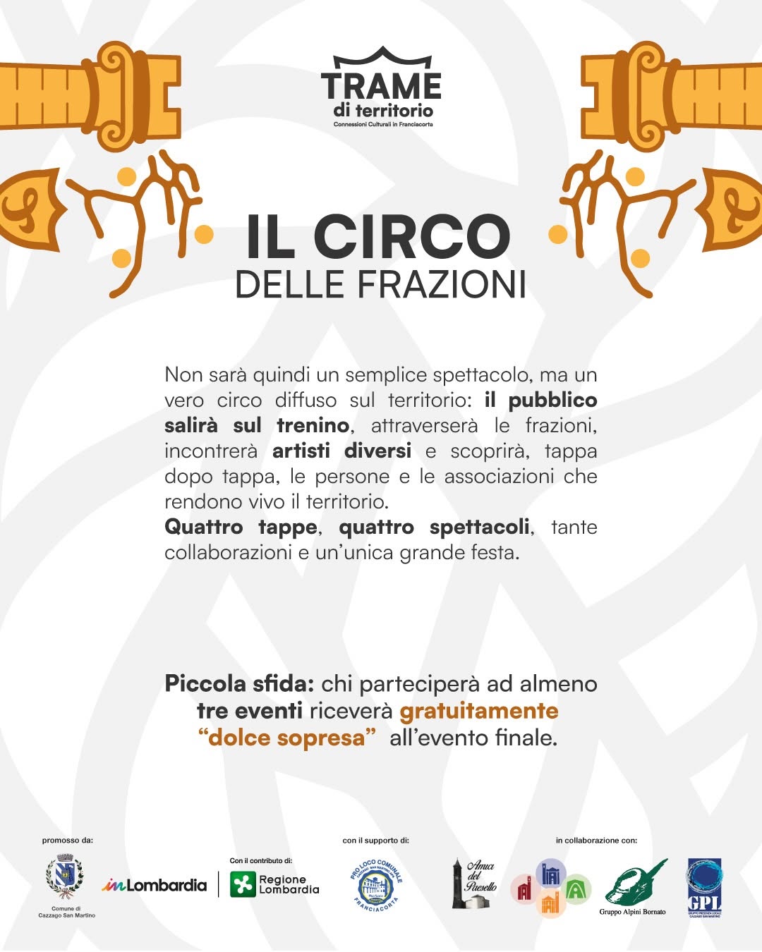 Plakat von Il Circo delle Frazioni