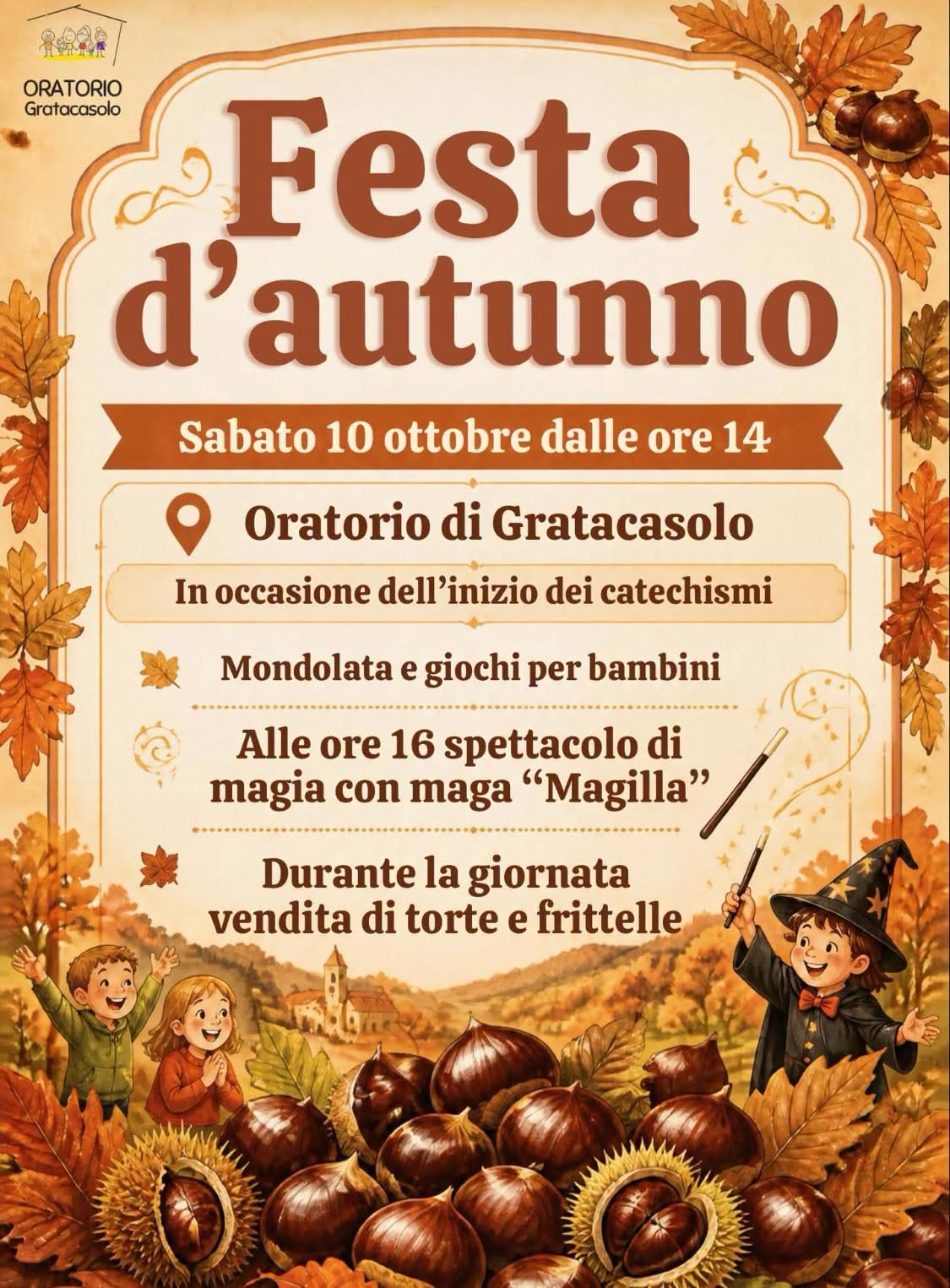 Plakat von Festa d'autunno