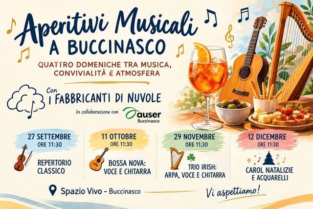 Affiche de Aperitivi Musicali - Bossa Nova: Voce e Chitarra