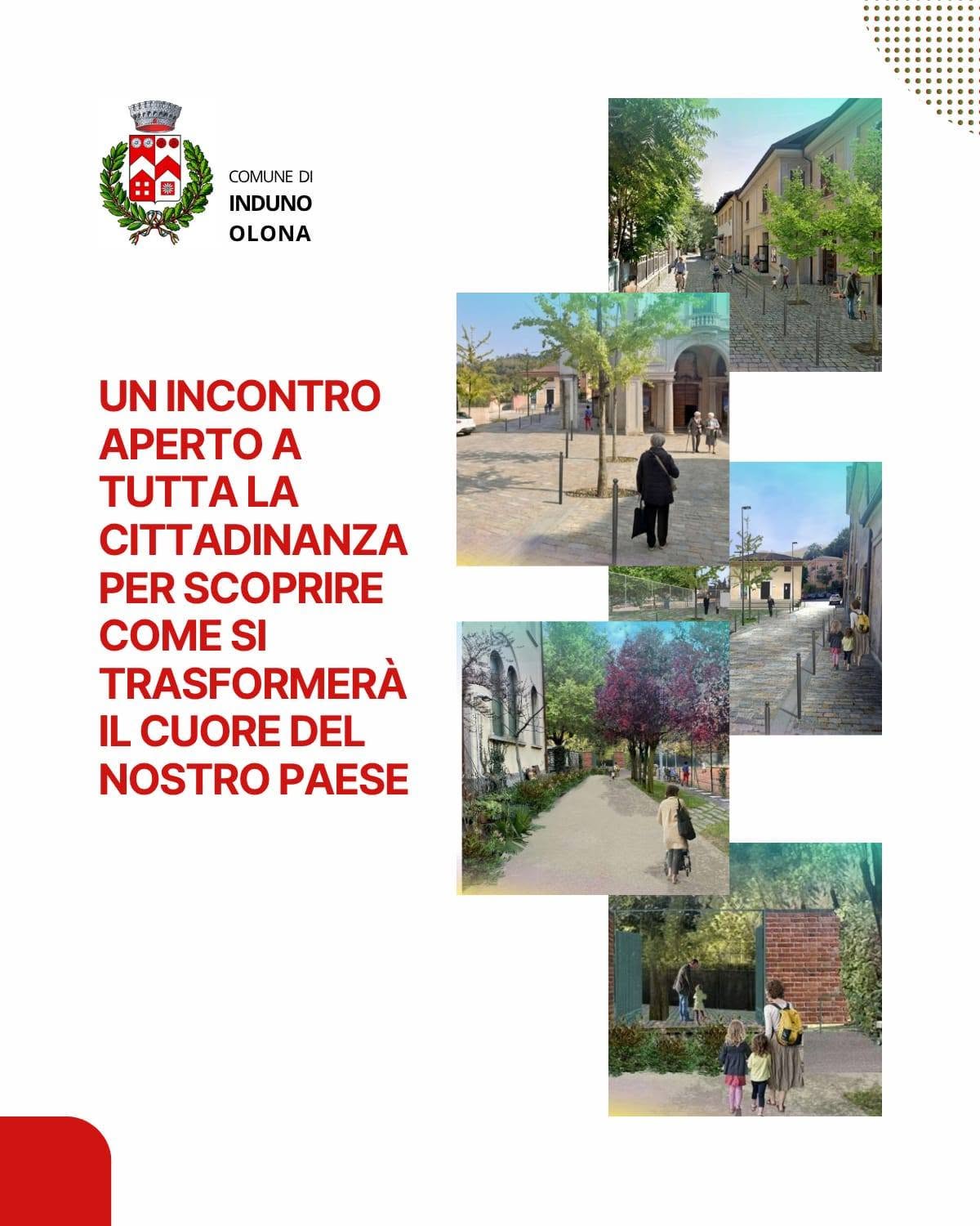 Plakat von Un incontro aperto a tutta la cittadinanza per scoprire come si trasformerà il cuore del nostro paese