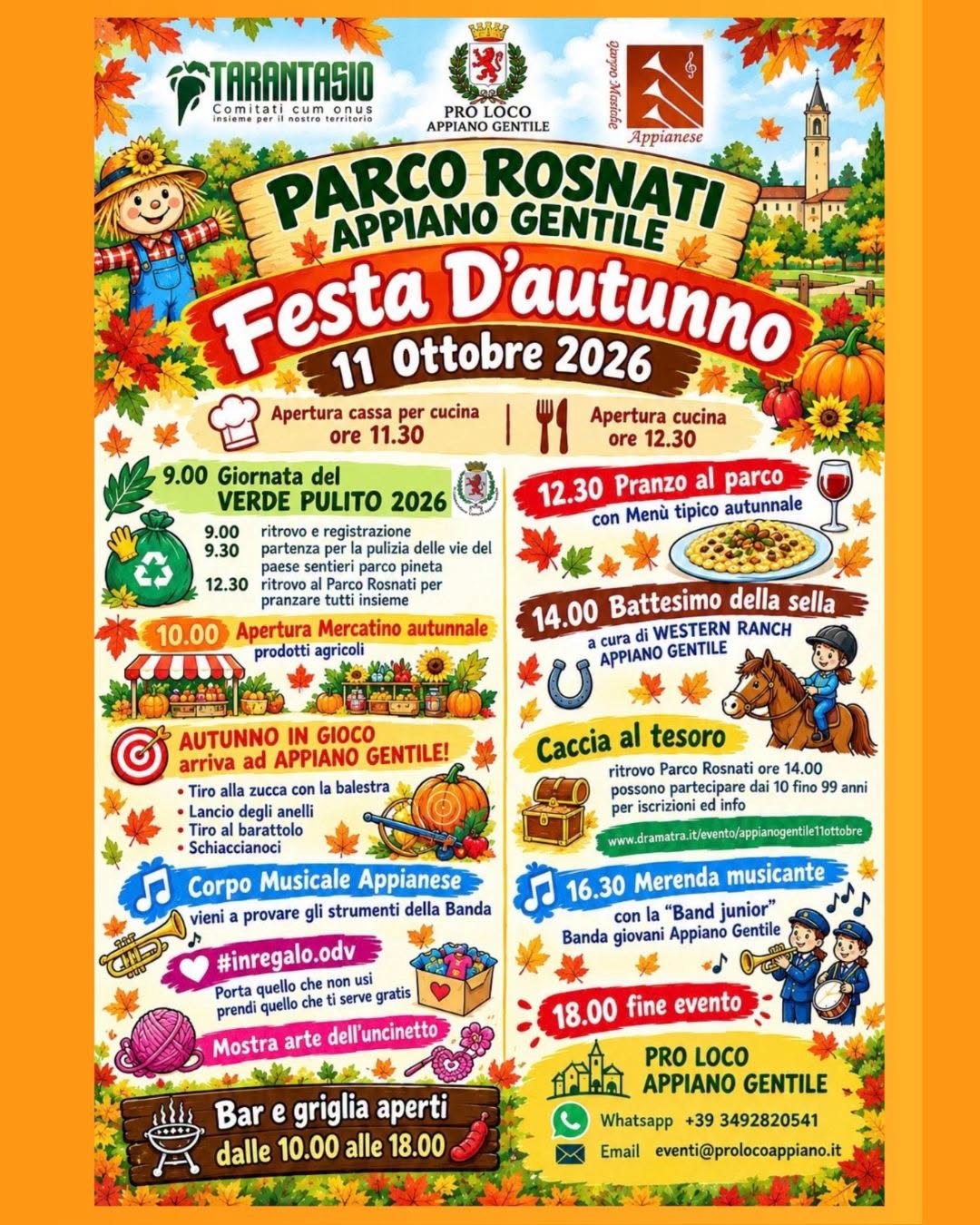Affiche de Festa d'Autunno