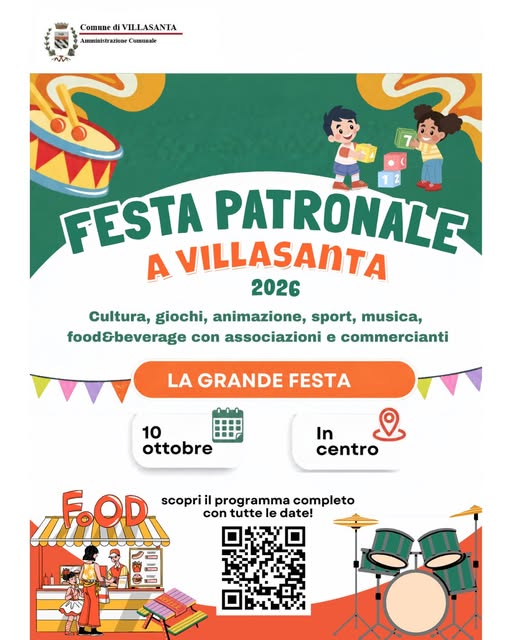 Plakat von Festa Patronale di Villasanta