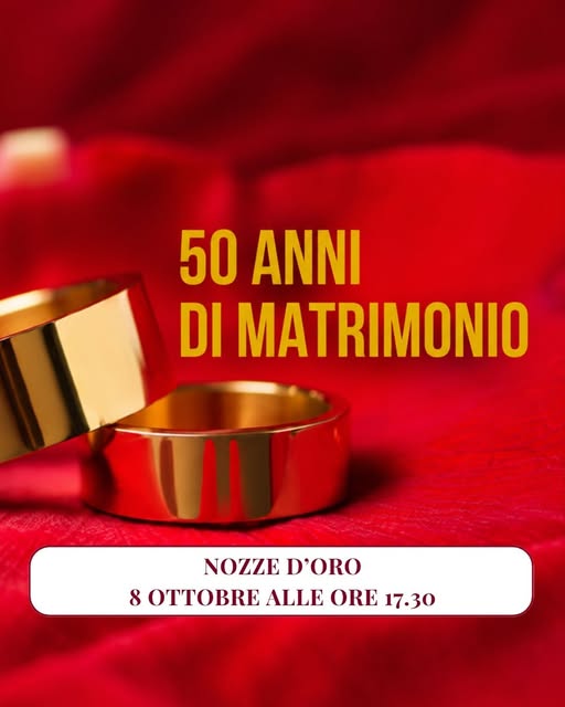 Plakat von Nozze d'Oro - 50 anni di matrimonio