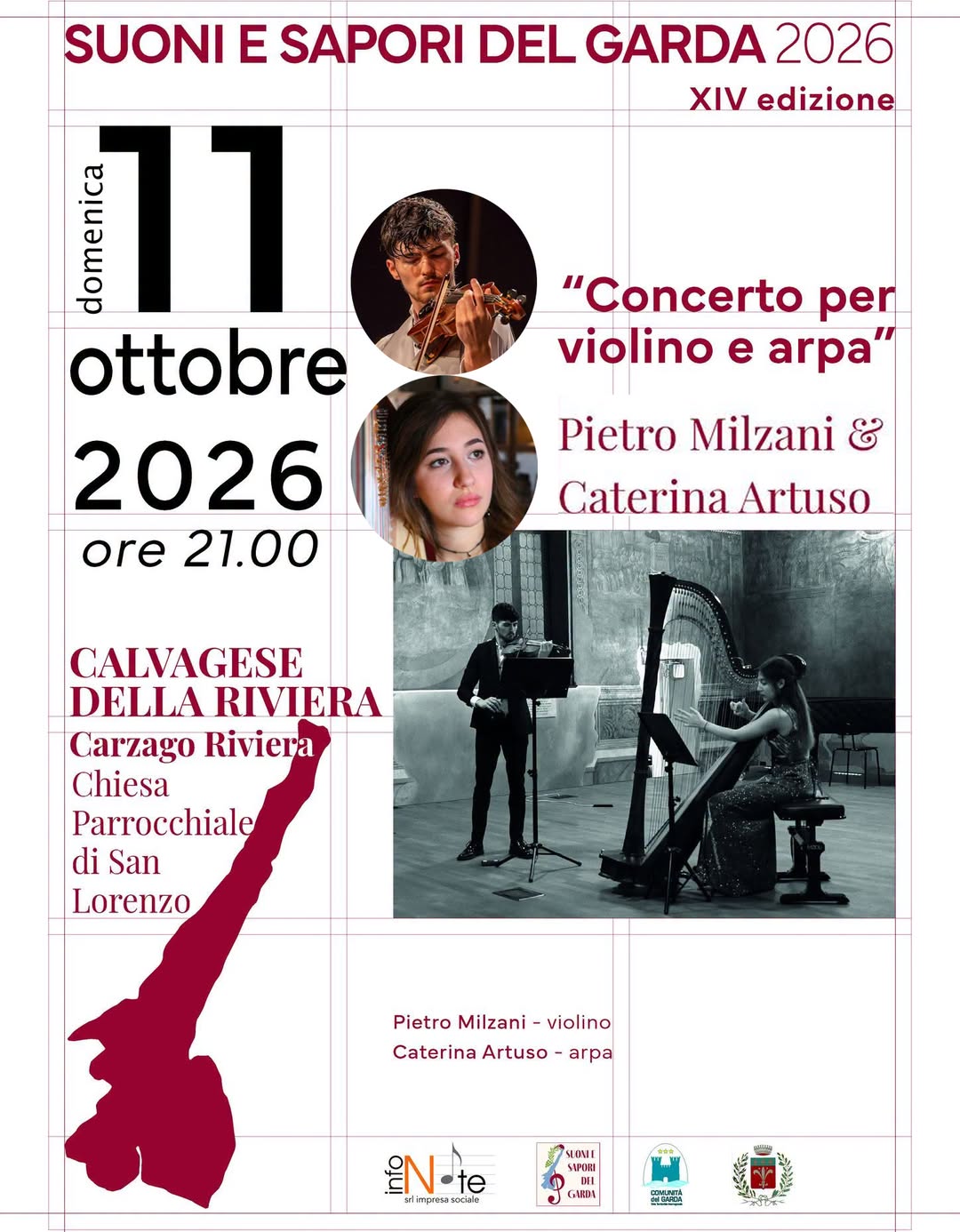 Affiche de Suoni e Sapori del Garda 2026