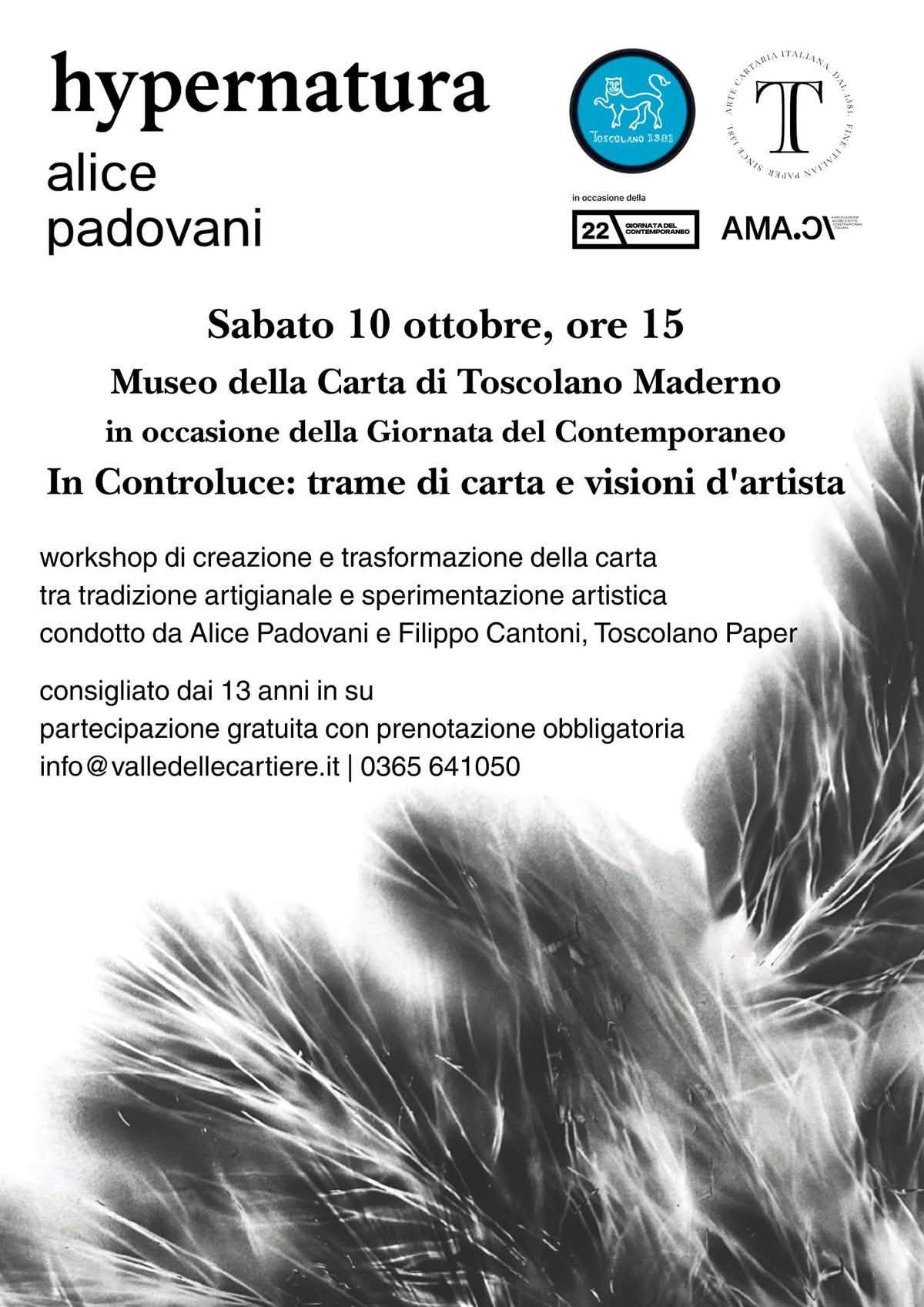 Affiche de In Controluce: trame di carta e visioni d'artista